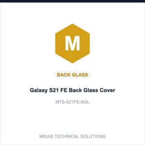 Galaxy S21 FE Back Glass Cover