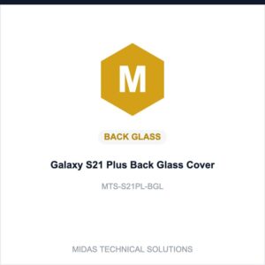 Galaxy S21 Plus Back Glass Cover