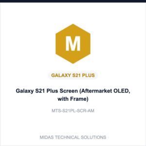 Galaxy S21 Plus Screen (Aftermarket OLED, with Frame)