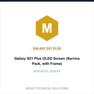 Galaxy S21 Plus OLED Screen (Service Pack, with Frame)