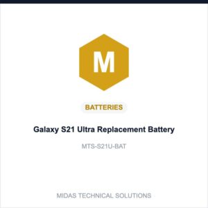 Galaxy S21 Ultra Replacement Battery
