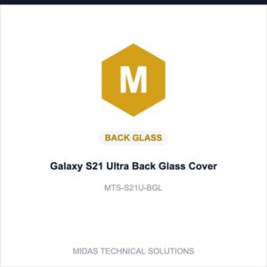 Galaxy S21 Ultra Back Glass Cover