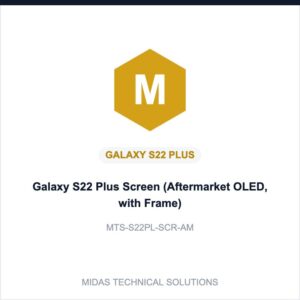 Galaxy S22 Plus Screen (Aftermarket OLED, with Frame)