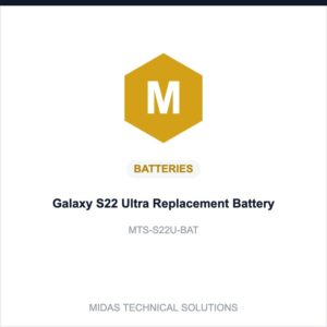 Galaxy S22 Ultra Replacement Battery