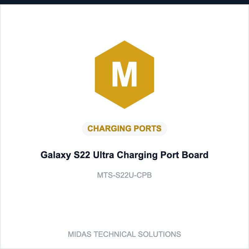 Galaxy S22 Ultra Charging Port Board