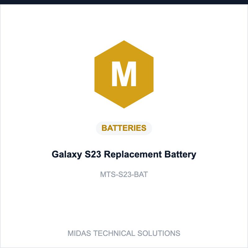 Galaxy S23 Replacement Battery