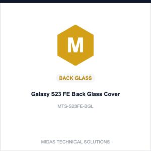Galaxy S23 FE Back Glass Cover