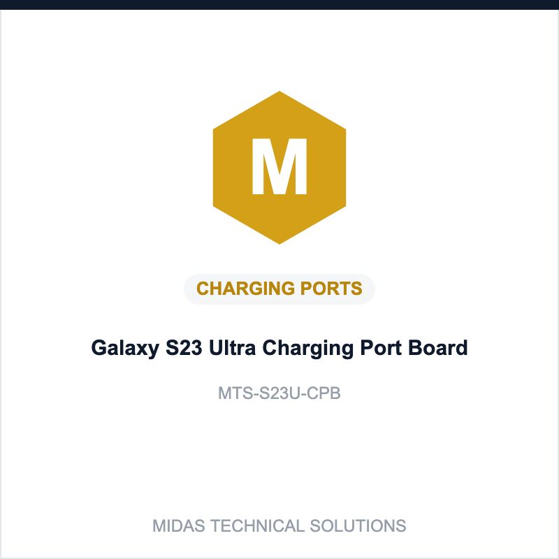 Galaxy S23 Ultra Charging Port Board