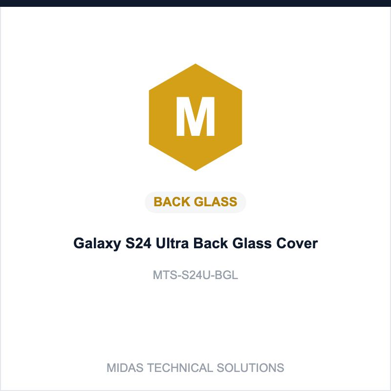Galaxy S24 Ultra Back Glass Cover