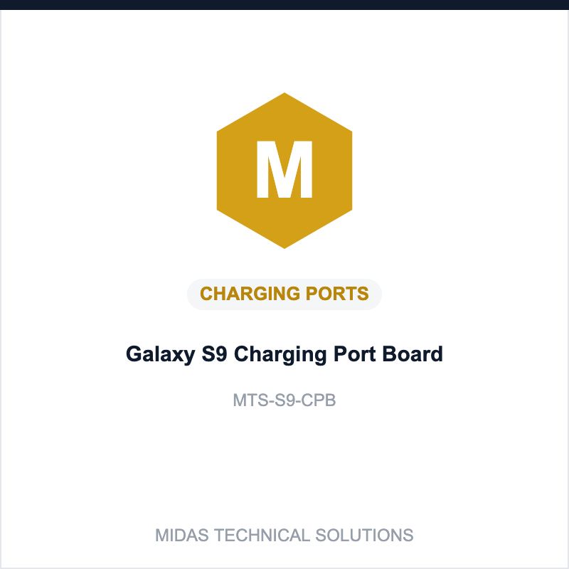 Galaxy S9 Charging Port Board