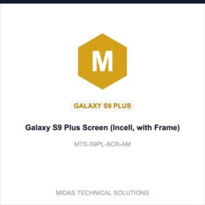 Galaxy S9 Plus Screen (Incell, with Frame)