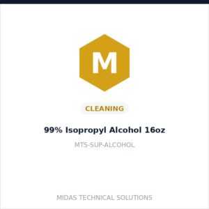 99% Isopropyl Alcohol 16oz