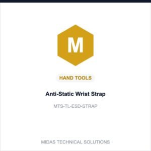 Midas Technical Solutions product card for Anti-Static Wrist Strap, SKU MTS-TL-ESD-STRAP