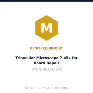 Trinocular Microscope 7-45x for Board Repair