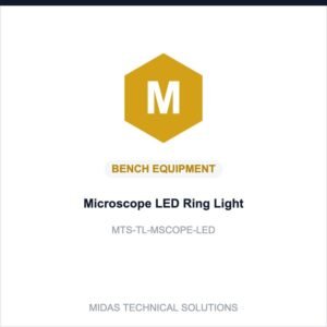 Midas Technical Solutions product card for Microscope LED Ring Light, SKU MTS-TL-MSCOPE-LED