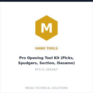 Pro Opening Tool Kit (Picks, Spudgers, Suction, iSesamo)