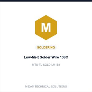 Low-Melt Solder Wire 138C