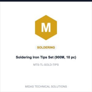 Midas Technical Solutions product card for Soldering Iron Tips Set (900M, 10 pc), SKU MTS-TL-SOLD-TIPS