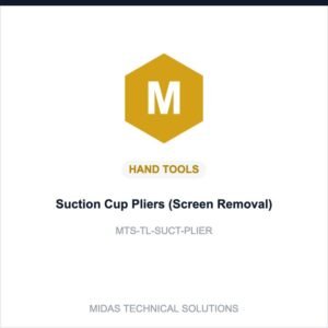 Midas Technical Solutions product card for Suction Cup Pliers (Screen Removal), SKU MTS-TL-SUCT-PLIER