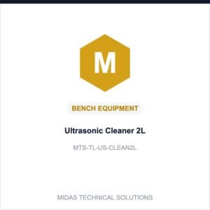 Midas Technical Solutions product card for Ultrasonic Cleaner 2L, SKU MTS-TL-US-CLEAN2L
